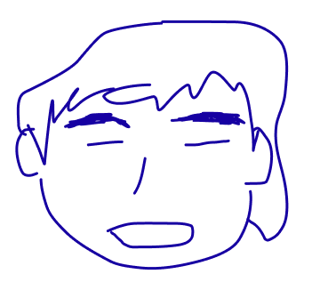 顔（手描き）