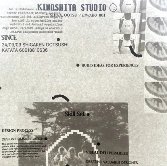 木下スタジオ（木下貴博 / 滋賀）制作：Kinoshita Studio Zine