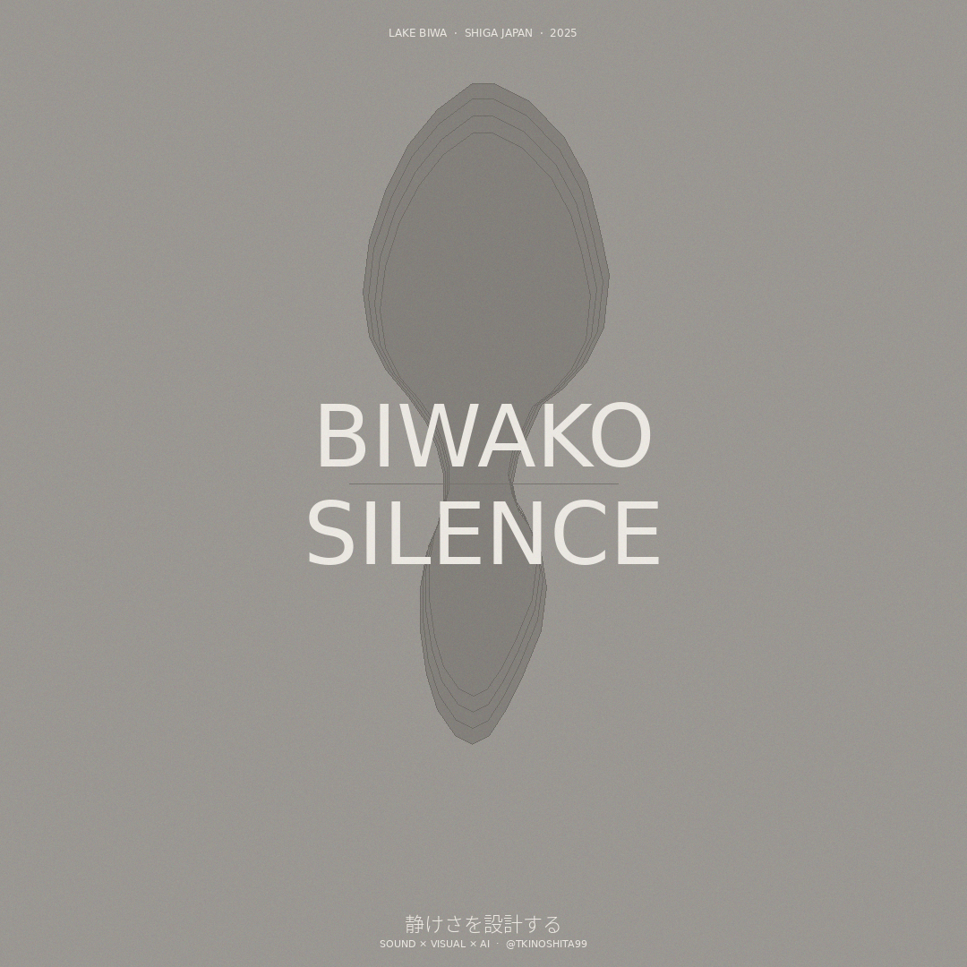 木下スタジオ（木下貴博 / 滋賀）制作：BIWAKO SILENCE