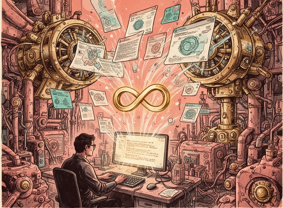Mothershipの使い方 — terminalに話しかけると言葉とUIが金の∞エンジンへ集まり設計になる